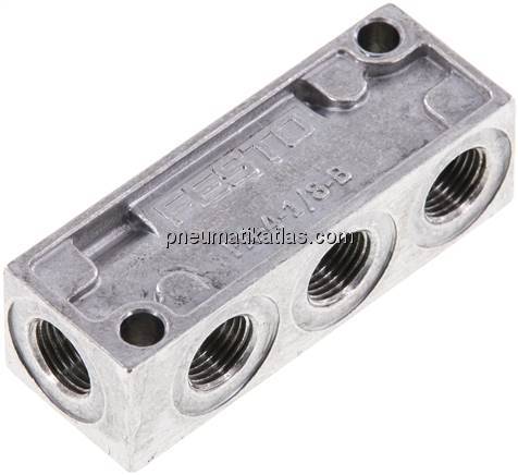 FR-4-1/8-B (6701) Verteilerblock