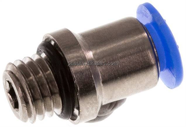 Gerader Steckanschluss M 7-4mm, Mini m. Innensechskt.