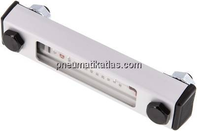 Füllstandsanzeige 127 mm (Anschlussmaß), mit Thermometer