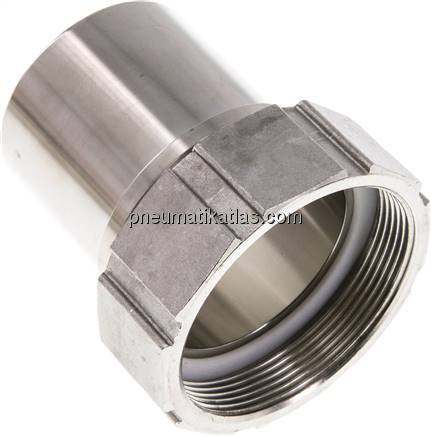 Schlauchtülle, EN14420-5 G 2-1/2"-63 (2-1/2")mm, 1.4408