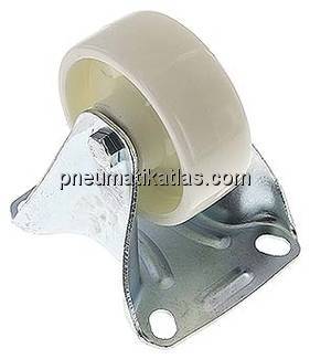 Kunststoffrolle, 80mm, Bockrolle