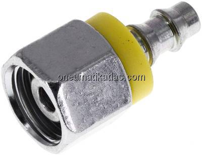 Steckanschluss 10 L Überwurfmutter, 6,4mm GSP-Schl.