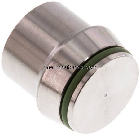 Verschlussstopfen ohne Mutter 22 L, 1.4571