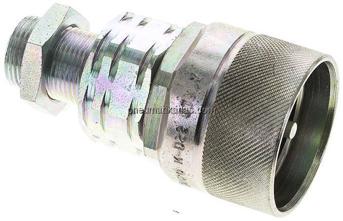 Schott-Schraubkupplung, Stecker Baugr.4, 14 S (M22x1,5)