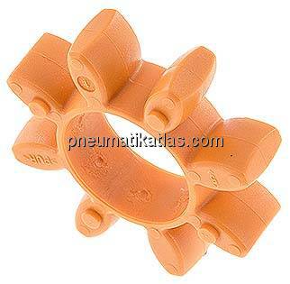 ROTEX-Zahnkranz, Gr. 24, Shore 92 A (orange)