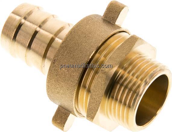 Standrohrverschraubung, flach dichtend G 3/4"-19 (3/4")mm