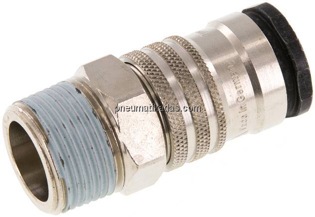 Kupplungsdose (NW10) R 3/4"(AG), Messing / Stahl