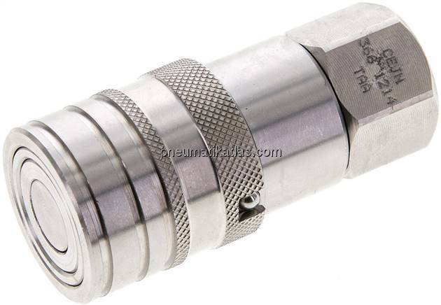 ES-Flat-Face-Kupplung ISO 16028, Muffe Baugr.2, G 3/8"