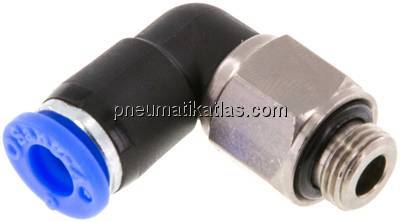 Winkel-Drehverschraubung G 1/8"-6mm, IQS-Standard