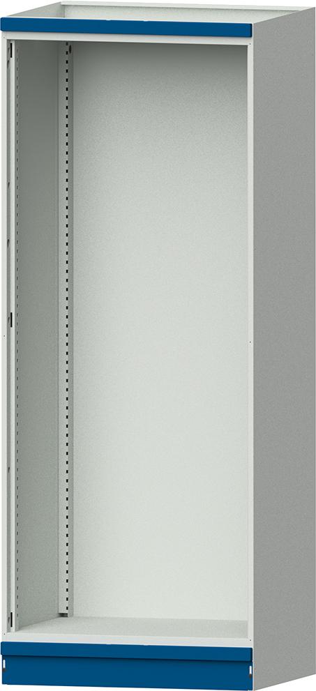 Leergehäuse Modell 100 B865xT720xH2200mm RAL 7035