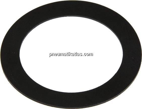 Dichtungen für PVC-U-Losflansche 75 mm (DN65), EPDM