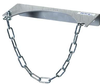 Stahlflaschen-Wandhalter 1x D230mm