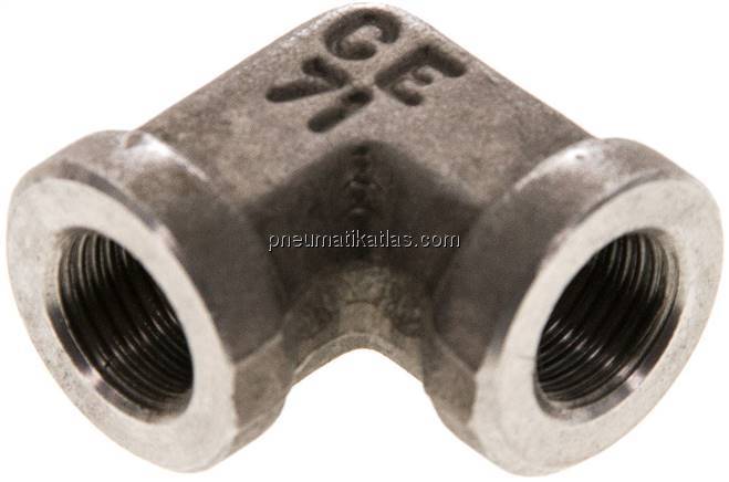 Hochdruck-90°-Winkel NPT 1/8" (IG), V4A