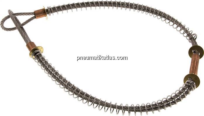 Schlauchsicherungskabel 35 - 75mm, 90cm lang