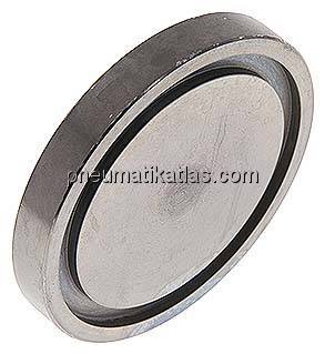 Blindplatte 2"-SAE (3000 PSI) (71,4mm) - ISO 6162