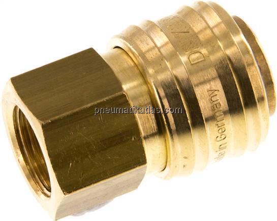 Kupplungsdose (NW7,2) G 3/8"(IG), Messing