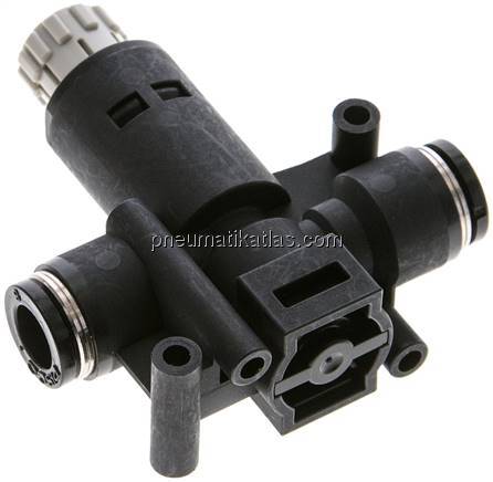 Druckregler 8-8mm, ohne Manometer, IQS-Standard