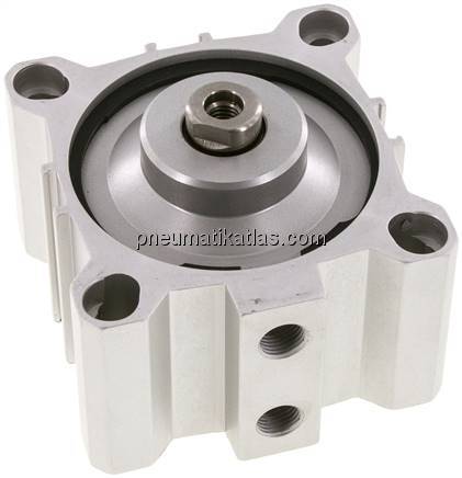 Kurzhubzylinder, doppeltwirkend, Kolben 80mm, Hub 15mm