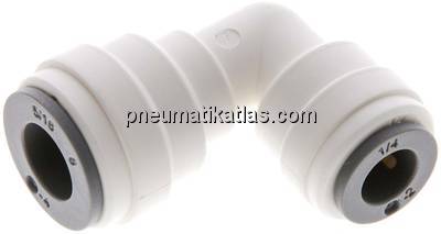 Winkel-Steckanschluss 5/16" (7,94 mm)-1/4" (6,35 mm), IQS-LE (EPDM-Dichtung)