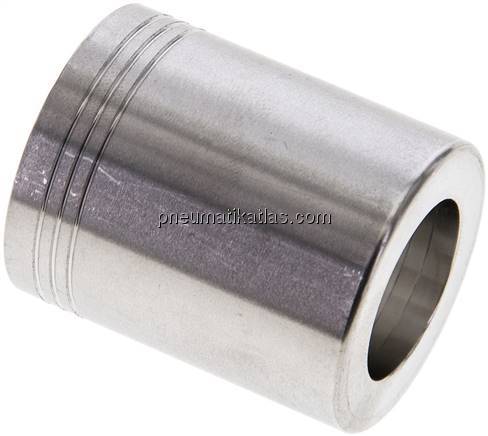 ES-Pressanschluss Hülse 4 SP (außen geschält), 33 x 40 (Da x L)