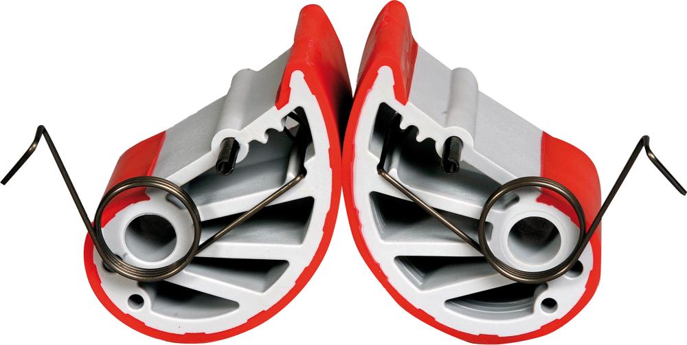 Austauschbacken-Paar zu Uni-Plattentraeger