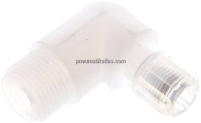 Winkel-Verschraubung G 3/8"-6x4mm, PFA