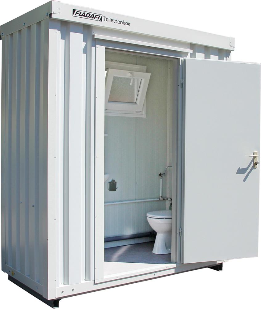 FLADAFI Sanitär Typ 2.1 Herrentoilette,Außen- undInnenwände RAL 9002