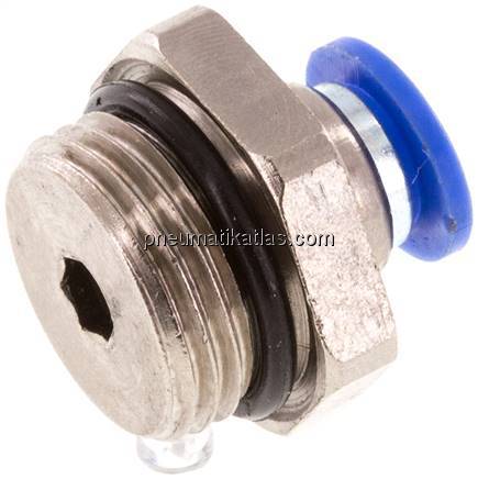 Gerader Steckanschluss G 3/8"-6mm, IQS-Standard