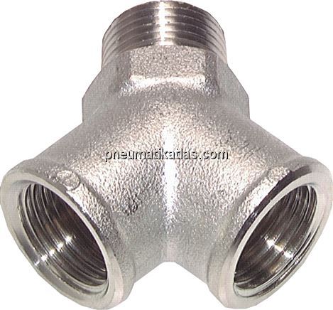 Exemplarische Darstellung: Y-Einschraubstück, Mess