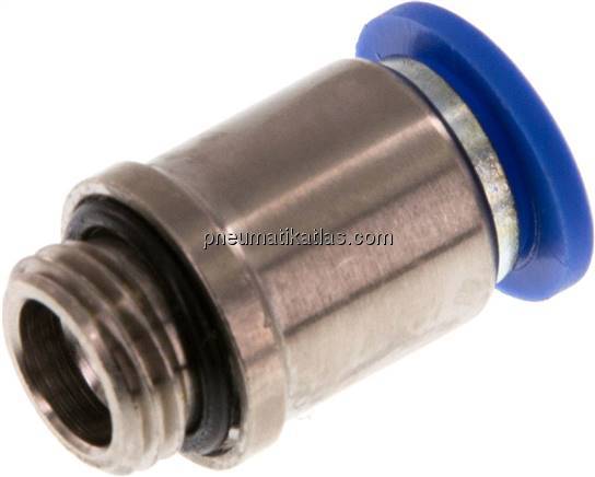 Gerader Steckanschluss G 1/4"-10mm, IQS-Standard m. Innens.