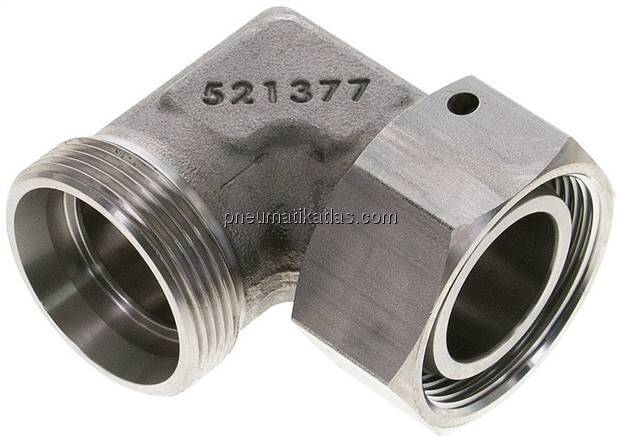 Einstellb. Winkel-Schneidringverschr. 35 L (M45x2), ohne Mutter & Schneidring, 1