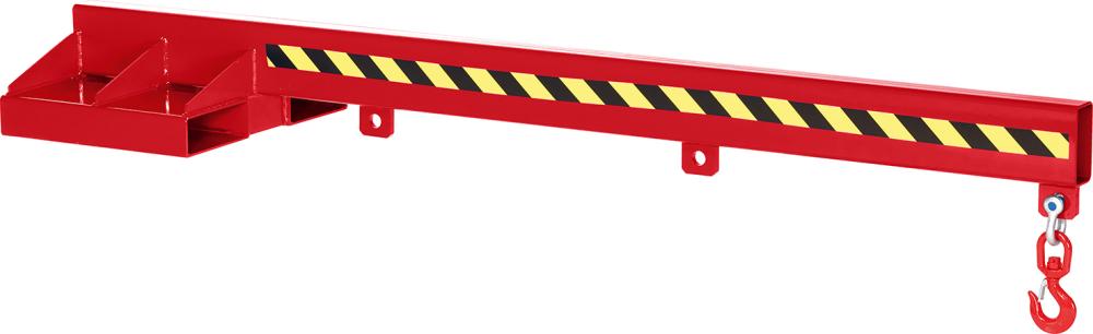 Lastarm Typ RLA-2,5 2400 2500kg nicht höhenverst. max. 2400mm RAL 3000 feuerrot