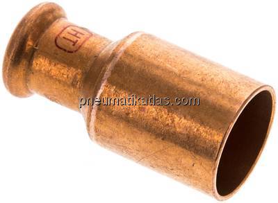 Pressfitting Reduziernippel 28x15mm (außenxinnen)