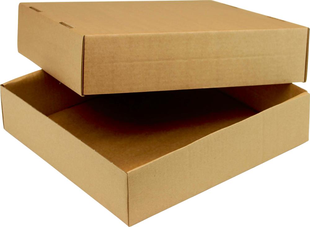 Stülpdeckelk,braunVE50 335x230x45mm, C4, 2-teil.