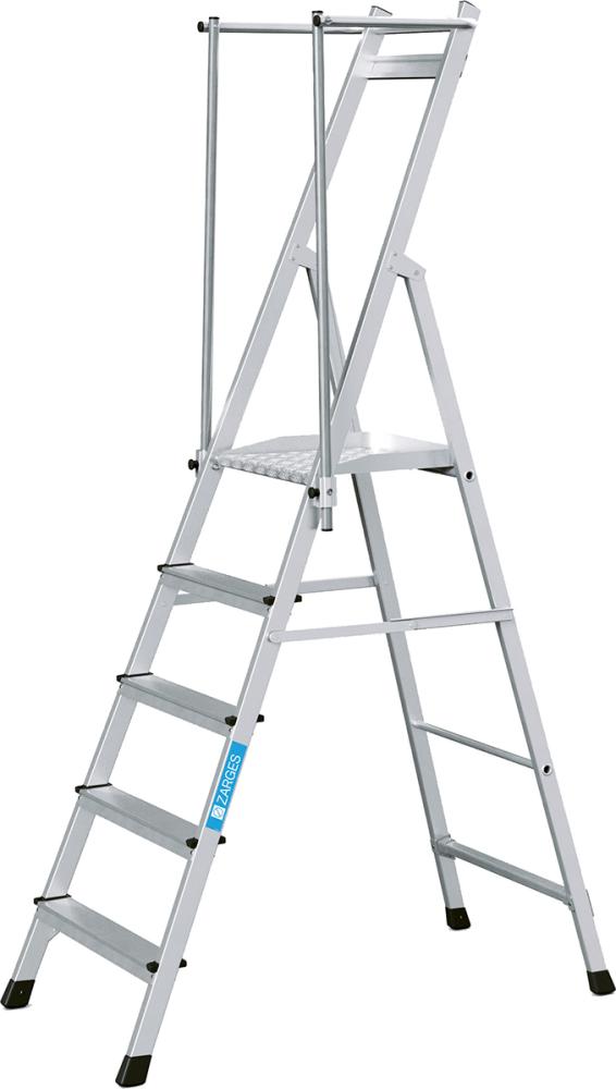 Plattformleiter ZAP Neo S5 Stufen Plattformhöhe 1,24 m Arbeitshöhe 3,24 m