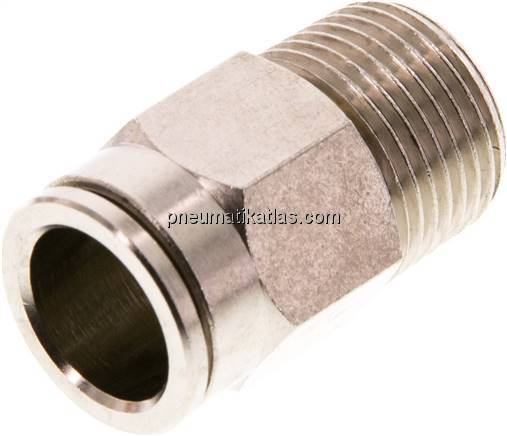 Gerader Steckanschluss R 3/8"-12mm, IQS-MSV (Hochtemperatur)