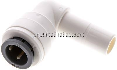 Winkel-Steckanschluss 12mm Stecknippel, IQS-LE (EPDM-Dichtung)