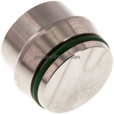 Verschlussstopfen ohne Mutter /30 S, 1.4571