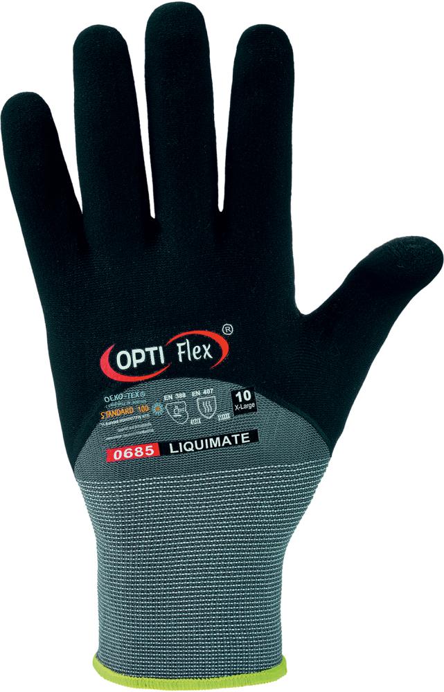 Handschuh Liquimate, Nitril, Gr.10