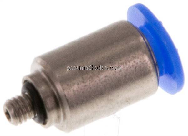 Gerader Steckanschluss M 3-4mm, Mini m. Innensechskt.