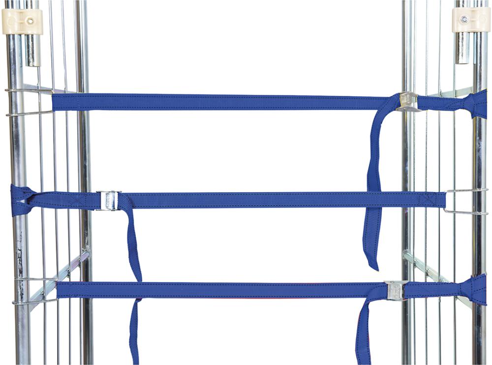 Textilspannband Elastik blau