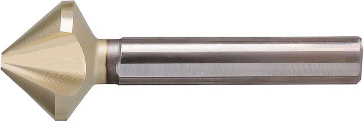 Kegelsenker ungleiche Teilung HSS ZrN 90Grad 31mm 3-Flächenschaft BECK
