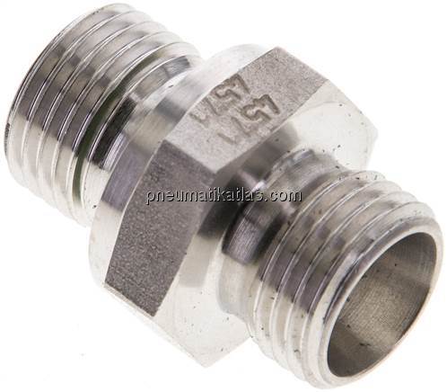 Gerade Schneidringverschr. M 16x1,5-10 L (M16x1,5), ohne Mutter & Schneidring, 1