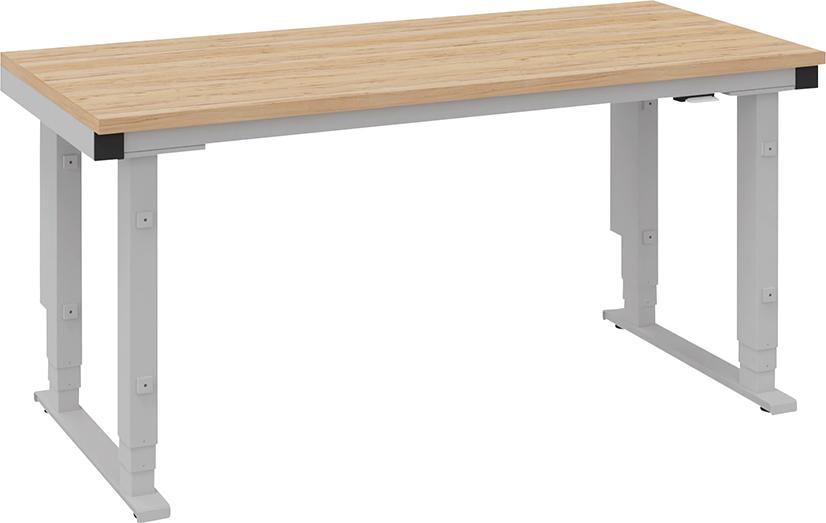 Grundtisch Multi4easy B1685xT800xH730-1320 mm Tischplatte Multiplex elektr. verstellbar