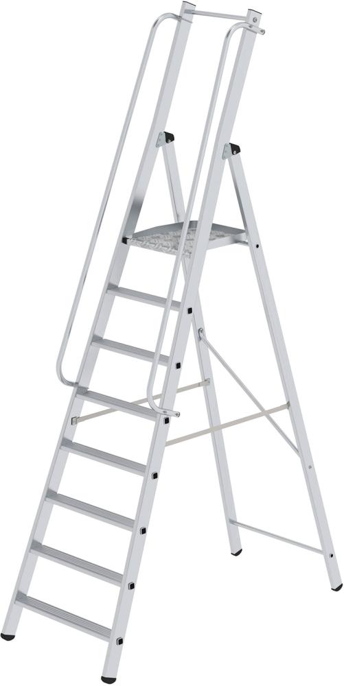 Alu-Bauleiter ML 8 Stufen Gesamthöhe 2,88 m Arbeitshöhe bis 3,85 m