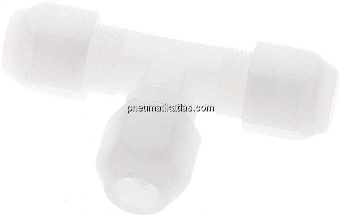 T-Schlauchverbindung 10x8mm, PVDF (FDA)