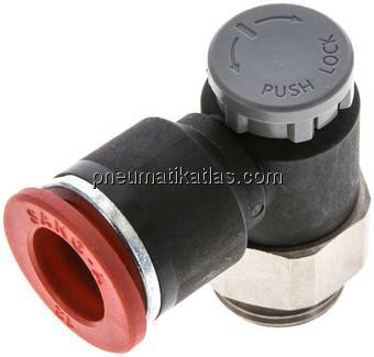 Kompakt-Drosselventil G 3/8"-12mm,zuluftregelnd