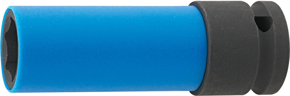 Kraft- Steckschlüsseleinsatz mitKunststoff-Hülse 1/2" 17x85mm FORTIS