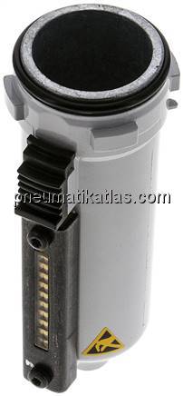 FUTURA Metallbehälter mit Sichtrohr für Öler