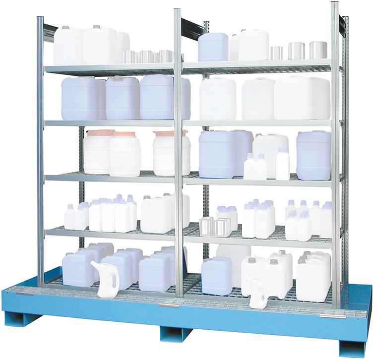 Regal mit Standwanne GR2-G-Standwanne lack. LACONT